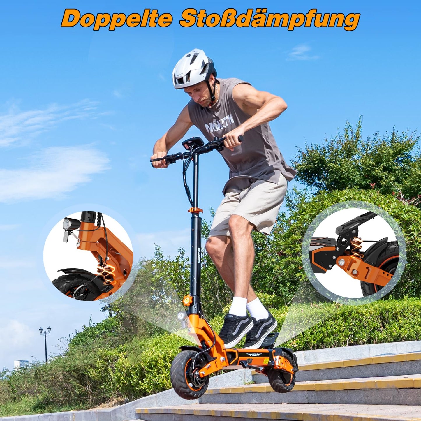 RCB E-Scooter D7 Pro ABE