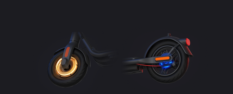 Unser Doppelbremssystem sorgt für mehr Stabilität und Sicherheit