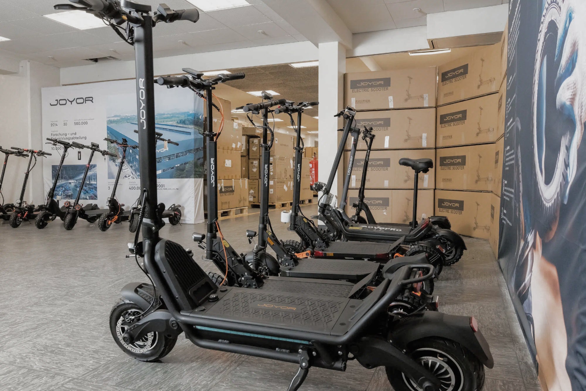 Kostenlose Probefahrten für E-Scooter