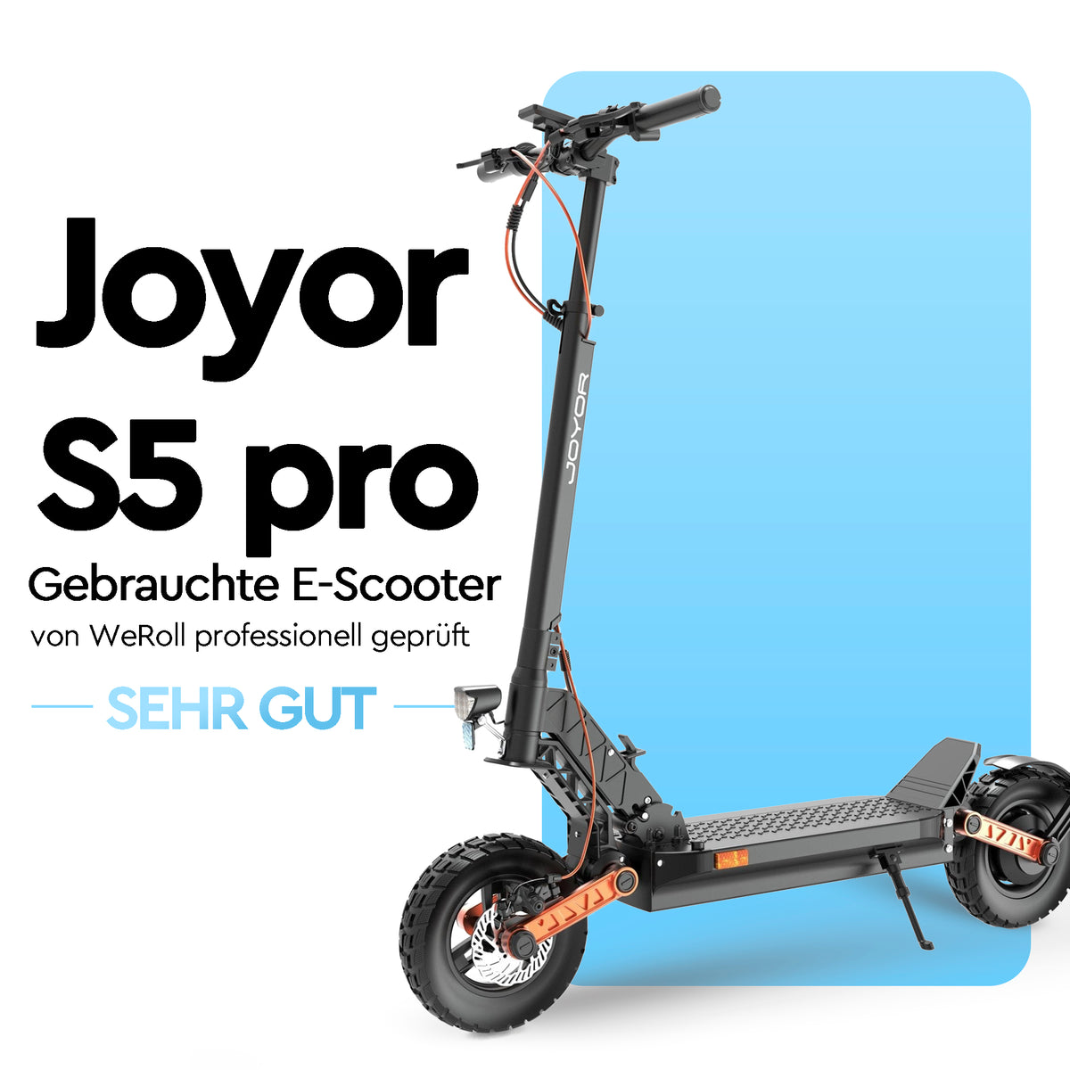 Joyor Gebraucht Offroad E-Scooter S5 Pro (ABE)