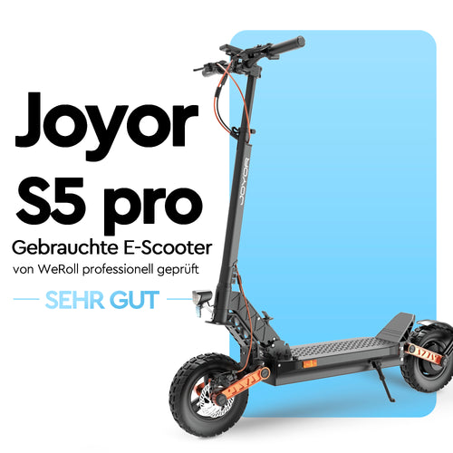 Joyor Gebraucht Offroad E-Scooter S5 Pro (ABE)