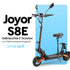 Joyor Gebrauchter E-Scooter S8E (ABE) mit Moped­versicherung (Neue Verpackung)