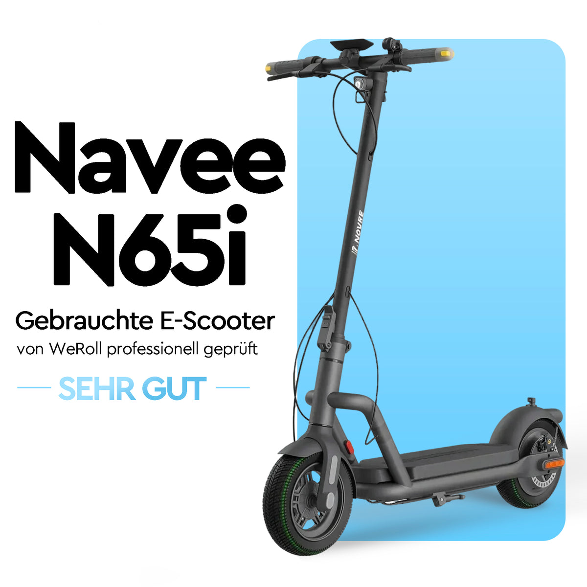 NAVEE Gebraucht E-Scooter N65i (ABE)