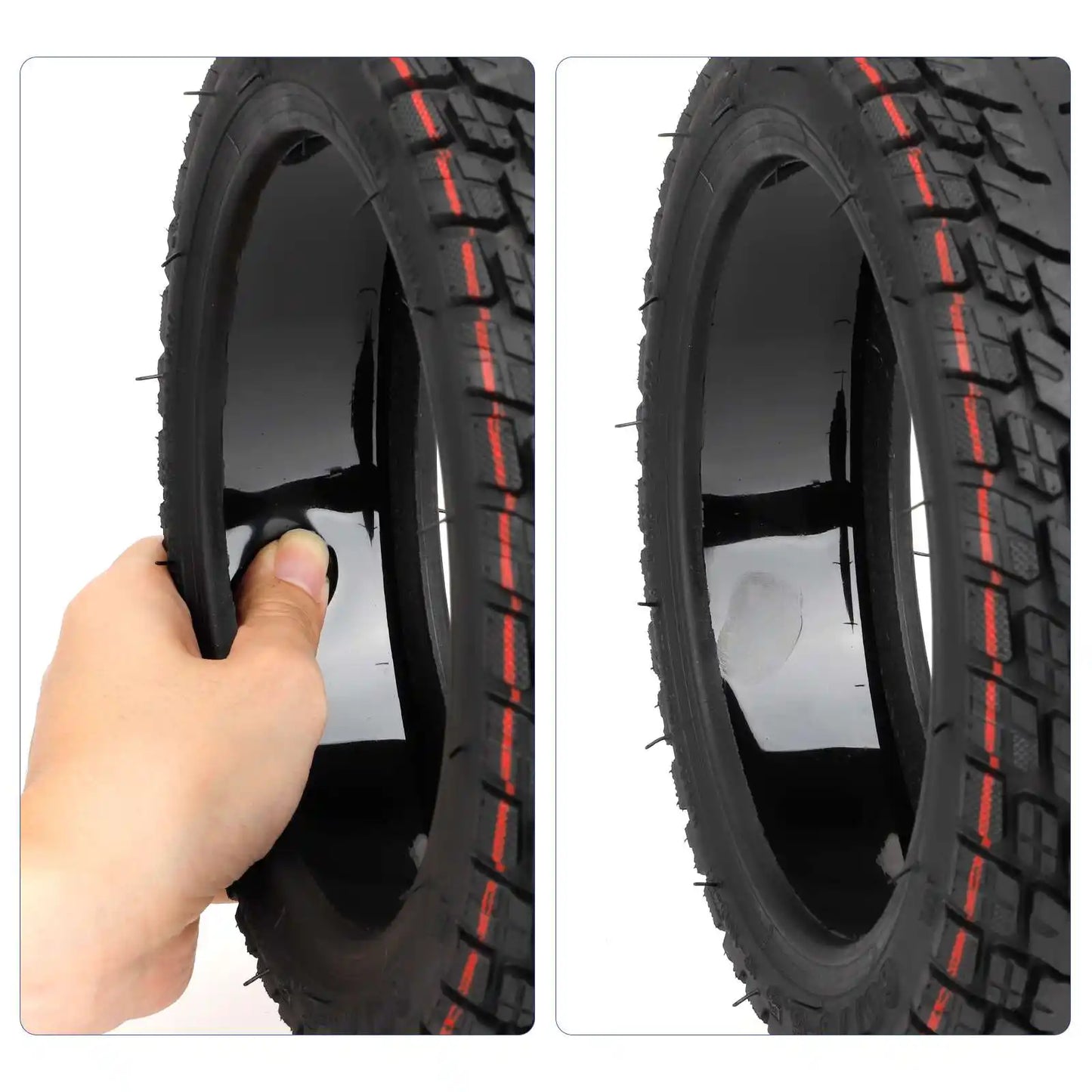60/70-6.5 Off-Road Schlauchlos Reifen mit Pannenschutz für Ninebot G30D