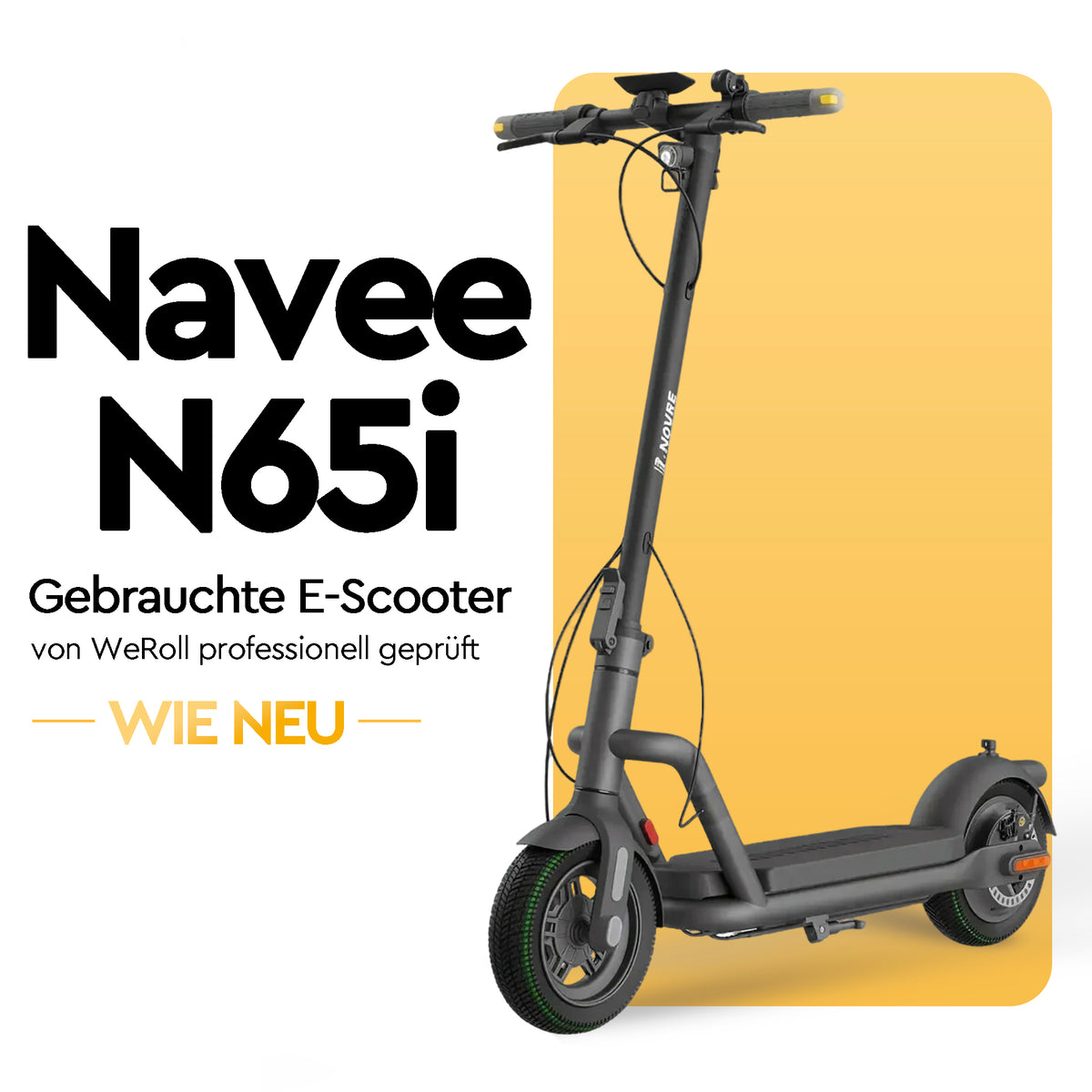 NAVEE Gebraucht E-Scooter N65i (ABE)
