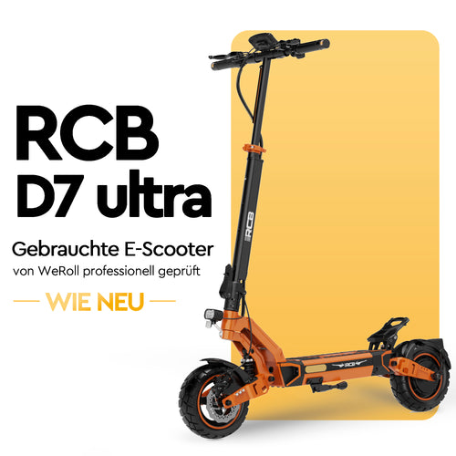 RCB Gebraucht Offroad E-Scooter D7 Ultra NFC Blinker (ABE)
