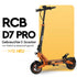 RCB Gebraucht Offroad E-Scooter D7 PRO Ultra NFC Blinker (ABE)