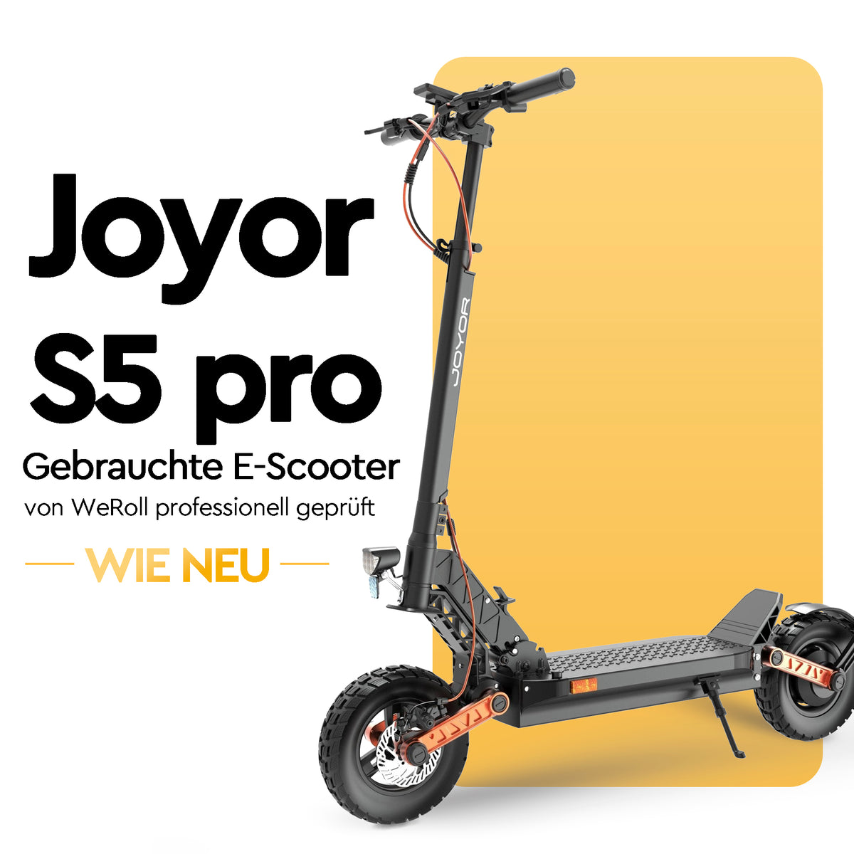 Joyor Gebraucht Offroad E-Scooter S5 Pro (ABE)