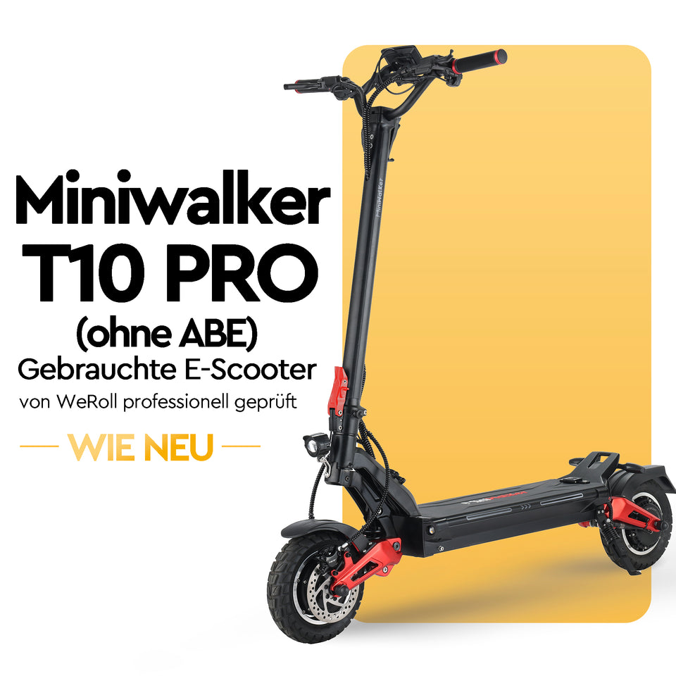 Miniwalker Gebrauchte E-Scooter T10 Pro (ohne ABE)