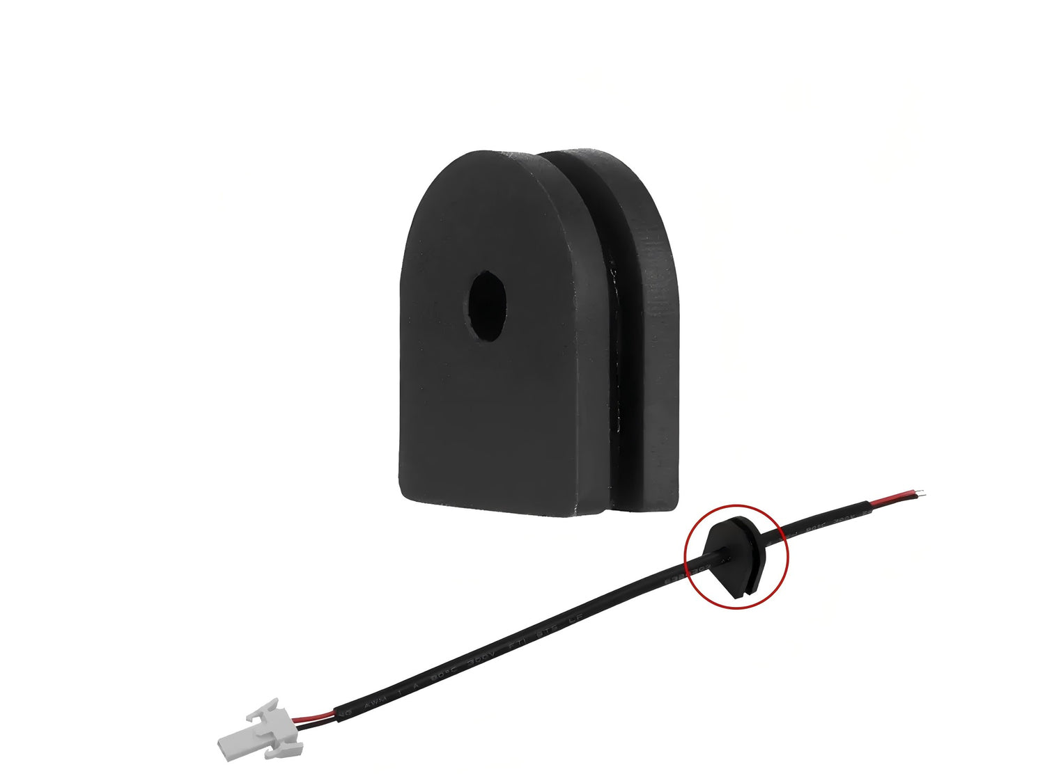 Rücklicht Kabelstopfen für Xiaomi M365/1S, wasserdichter Stecker