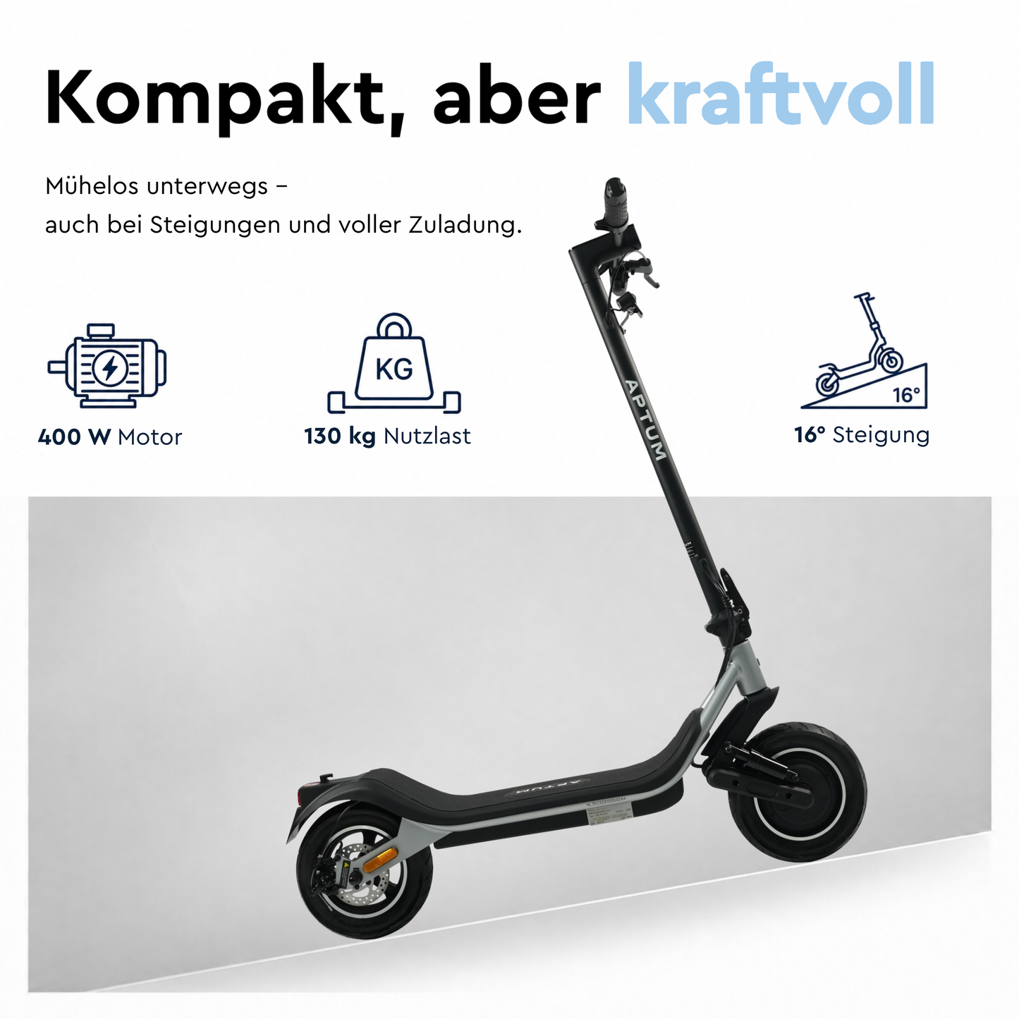 Aptum E-Scooter Lite C3 MAX (ABE)
