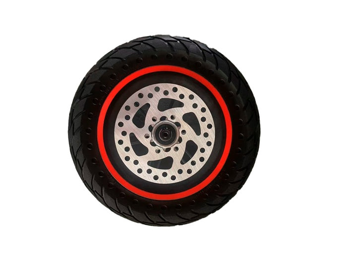 Ev85f-Hinterrad Schwarz-Rot