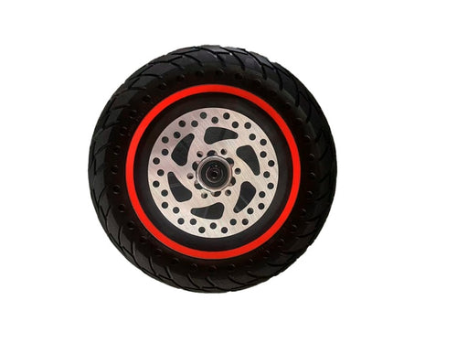 Ev85f-Hinterrad Schwarz-Rot