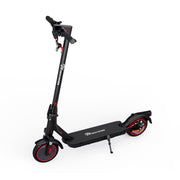 Evercross EV85F E-Scooter in Schwarz mit roten Akzenten – leistungsstarker Elektroroller, Evercross E-Scooter EV85F - WeRoll Tech