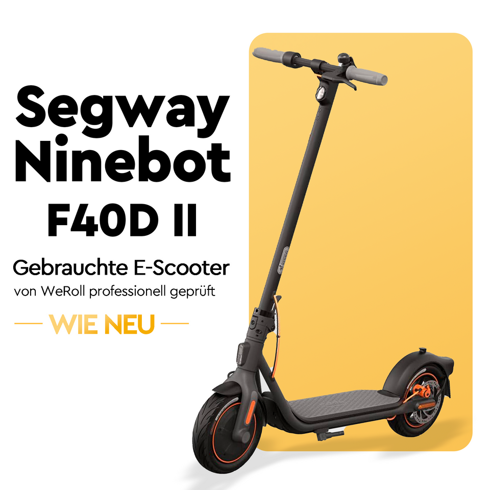 Segway Ninebot Gebraucht E-Scooter F40D II (ABE)