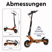 RCB Offroad E-Scooter D7 Ultra NFC Blinker (ABE)