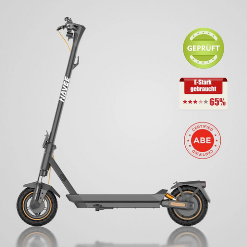 NAVEE V60i Pro Klappmechanismus und Trittbrett Detail