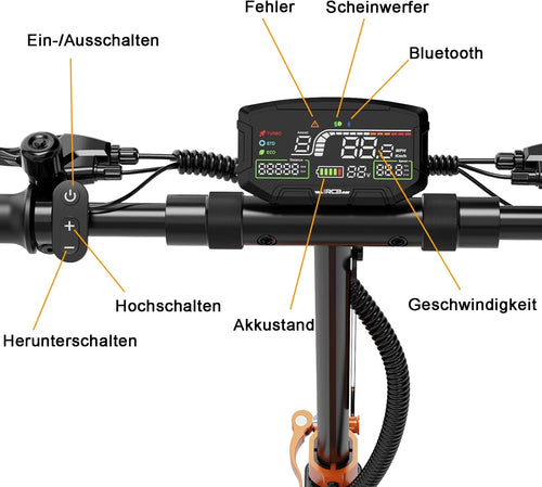 RCB E - Scooter D7 ABE - WeRoll Tech