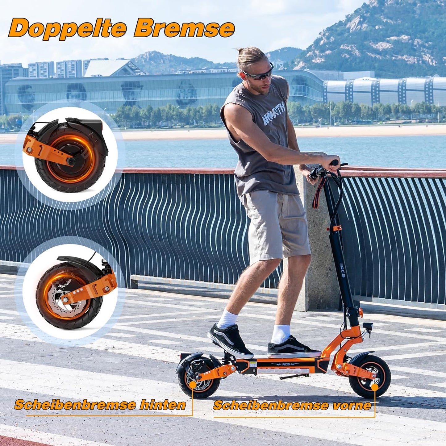 RCB E - Scooter D7 ABE - WeRoll Tech