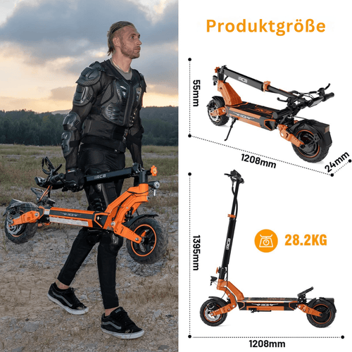 RCB E - Scooter D7 - WeRoll Tech