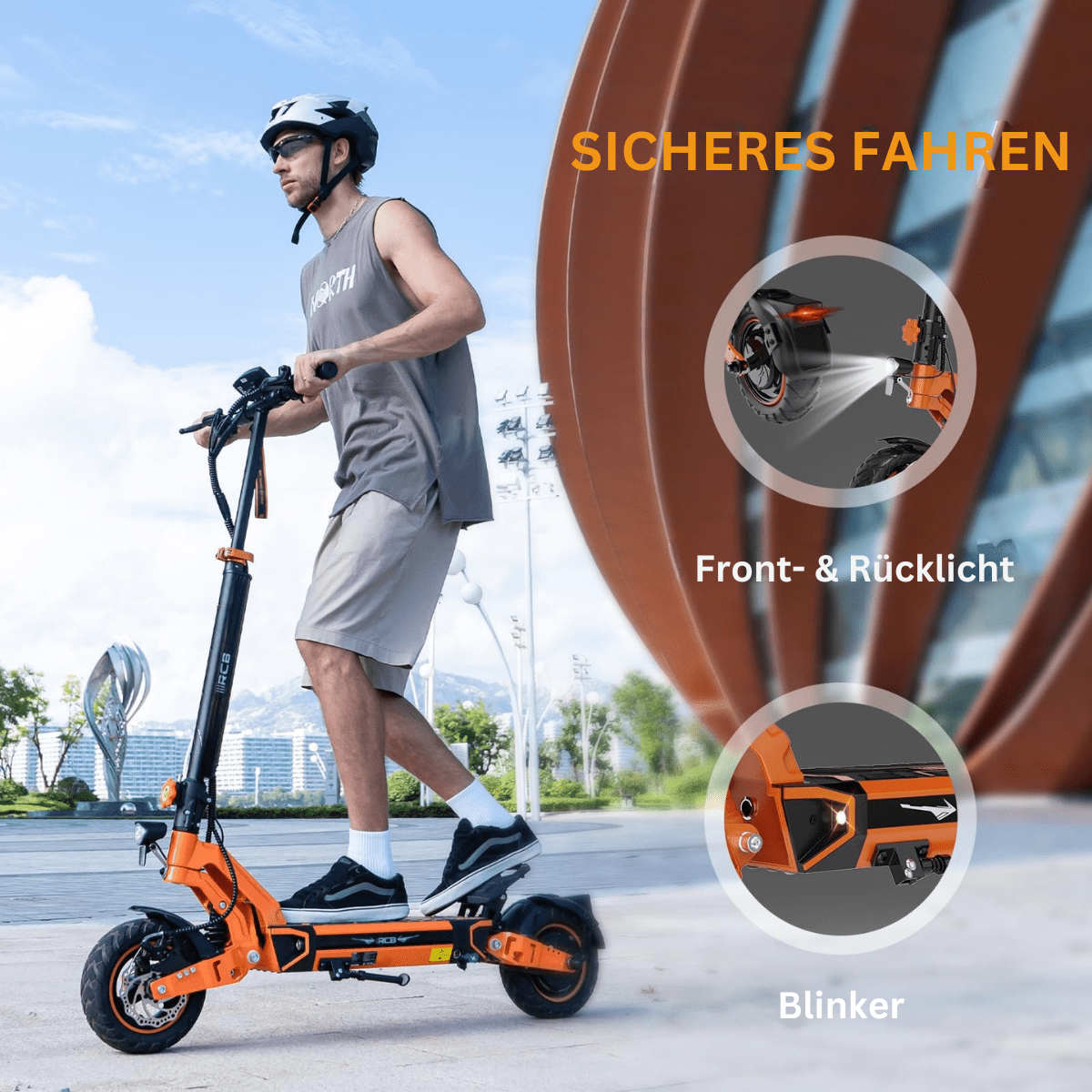 RCB E - Scooter D7 Pro - WeRoll Tech