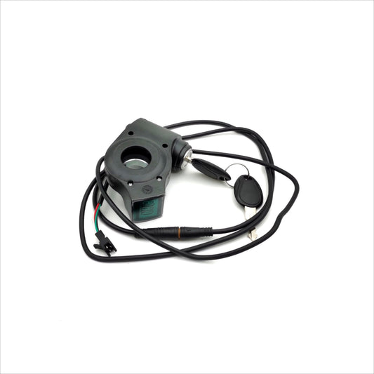 Joyor Y6-S Elektroroller-Zündschloss, schwarzes Gehäuse mit Schlüssel, Sicher für E-Scooter